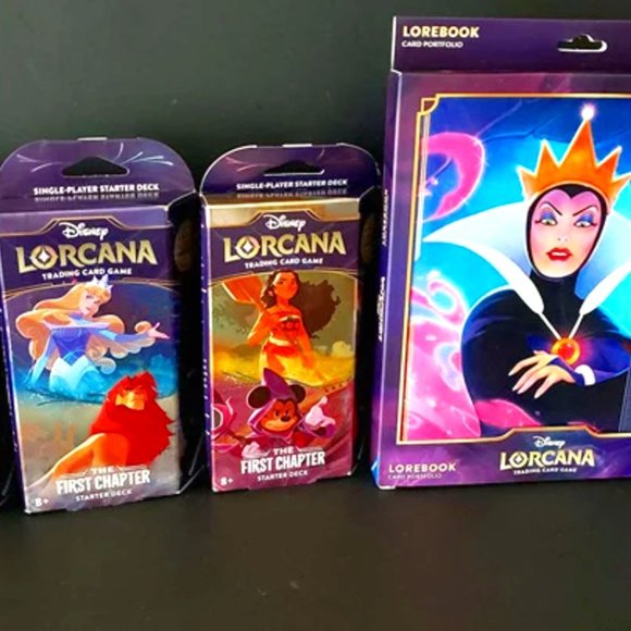 Disney Lorcana Starter Bundle Evil Queen The First Chapter -NEW - Picture 1 of 10